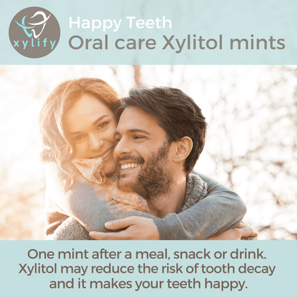 Happy Teeth Oral Care Xylitol Mints - Peppermint