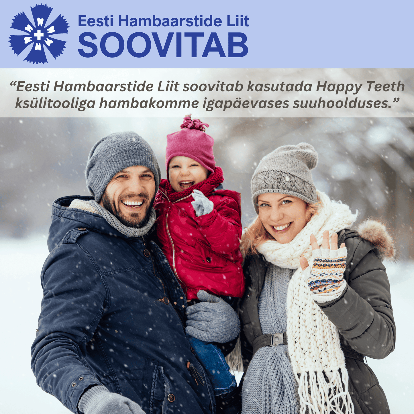 Happy Teeth ksülitooliga hambakommid - Metsamari 100g / 170tk